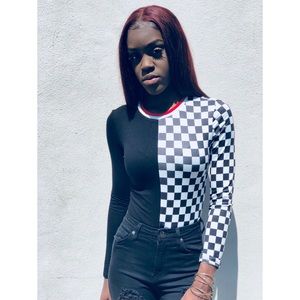 ‘Finish Line’ Bodysuit